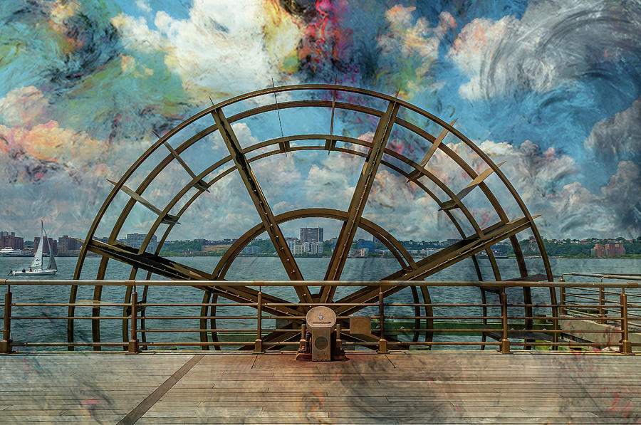 Water Wheel at Pier 66 Photograph by Cate Franklyn