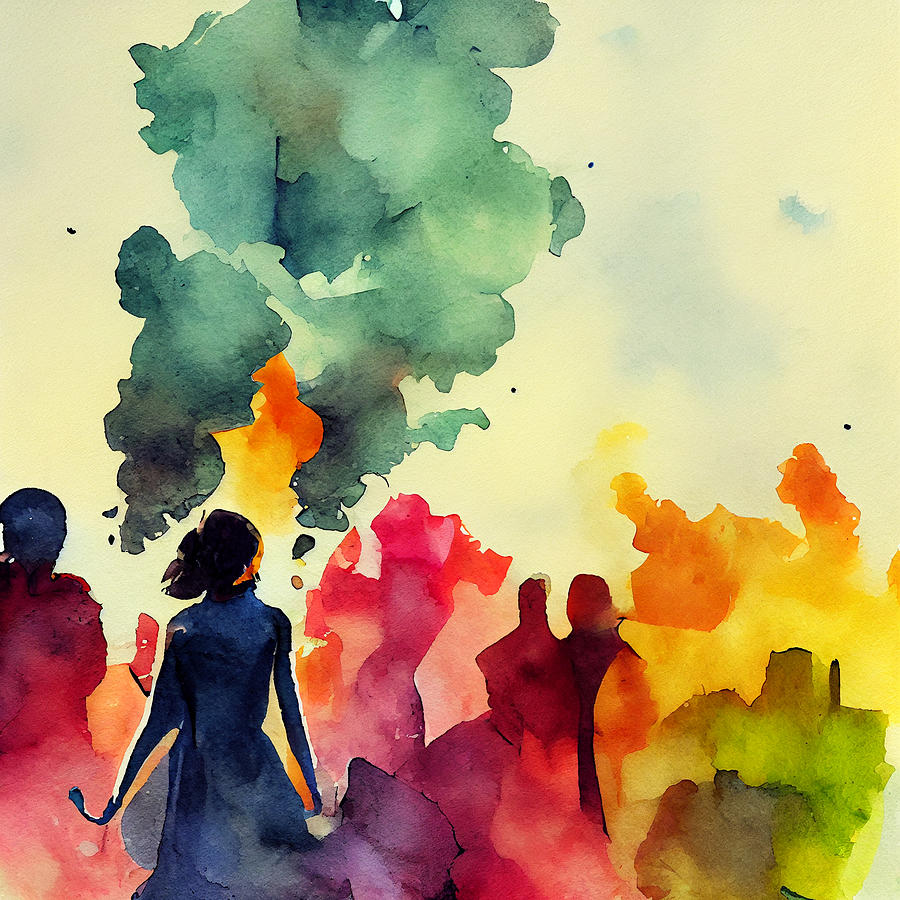 watercolor  comic  acb64527e6  062a  645ba7  bc7645  0436a9f043a300b3 by Asar Studios Painting