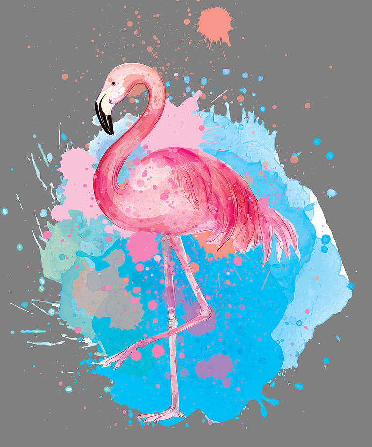 Download Blue Flamingo Watercolor Digital Art Painting Watercolor Deshpandefoundationindia Org