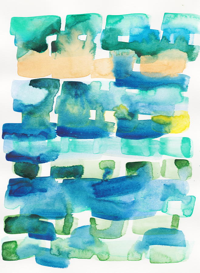 Watercolor Painting Abstract Art 2021 36 Painting