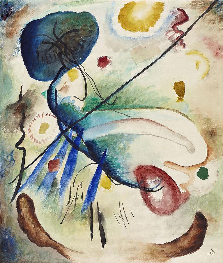 Watercolor with line 1912 Wassily Kandinsky Russian 1866 - 1944 ...