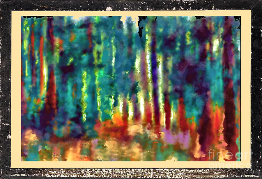 Watercolor Woods Photograph by Shirley Moravec