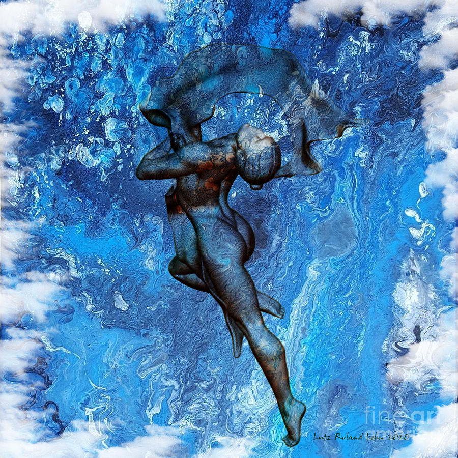 Waterdance Digital Art by Lutz Roland Lehn