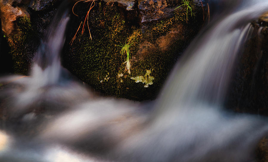 Waterfall Abstract  Photograph by Saija Lehtonen