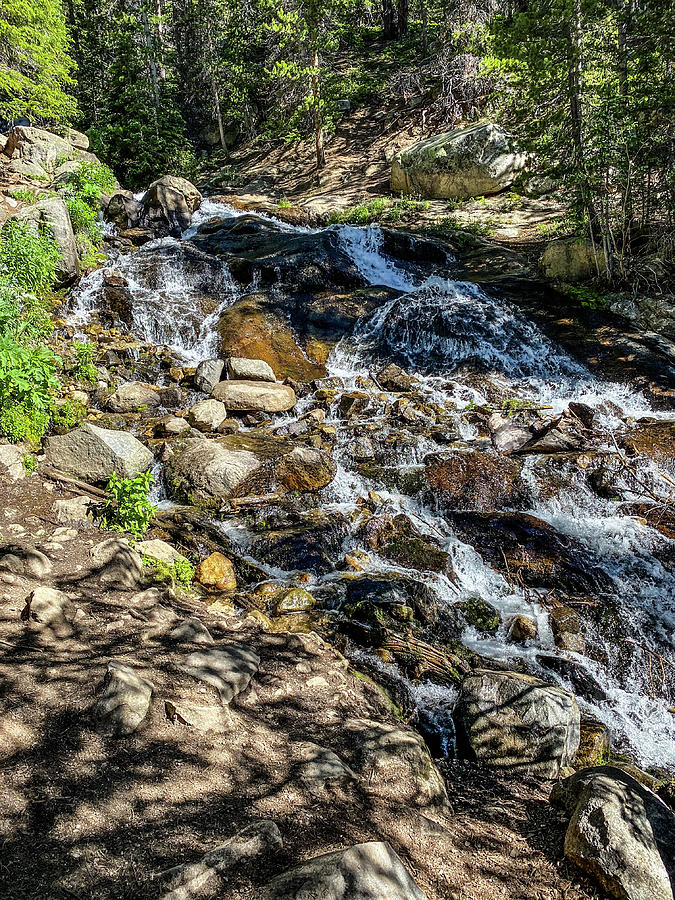 Waterfall by St Marys Photograph by Enigmatic Explorers | Pixels