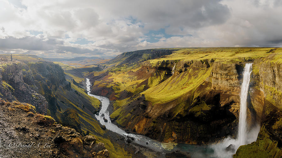 Waterfall Photograph by David Lee