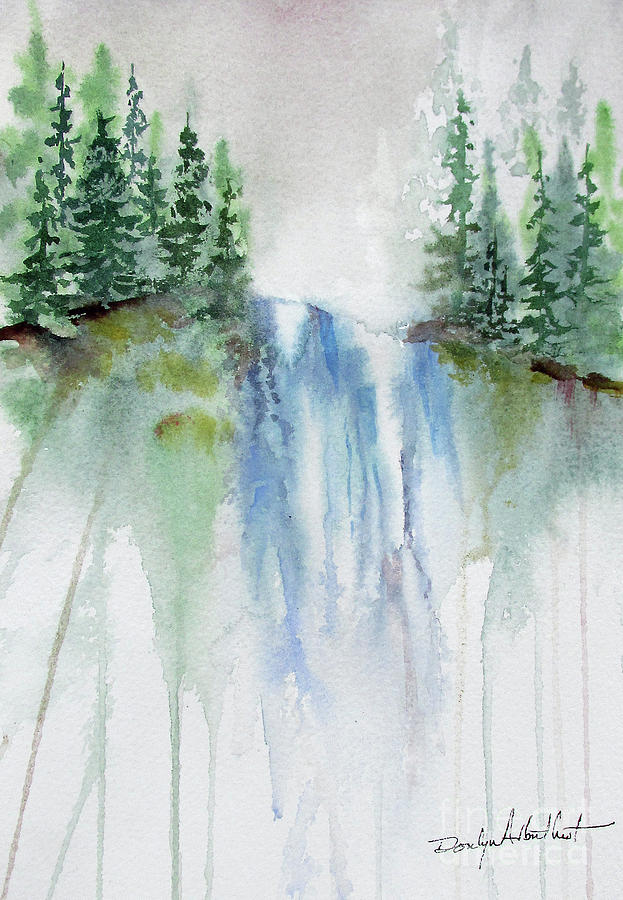 Waterfall Dreams Painting