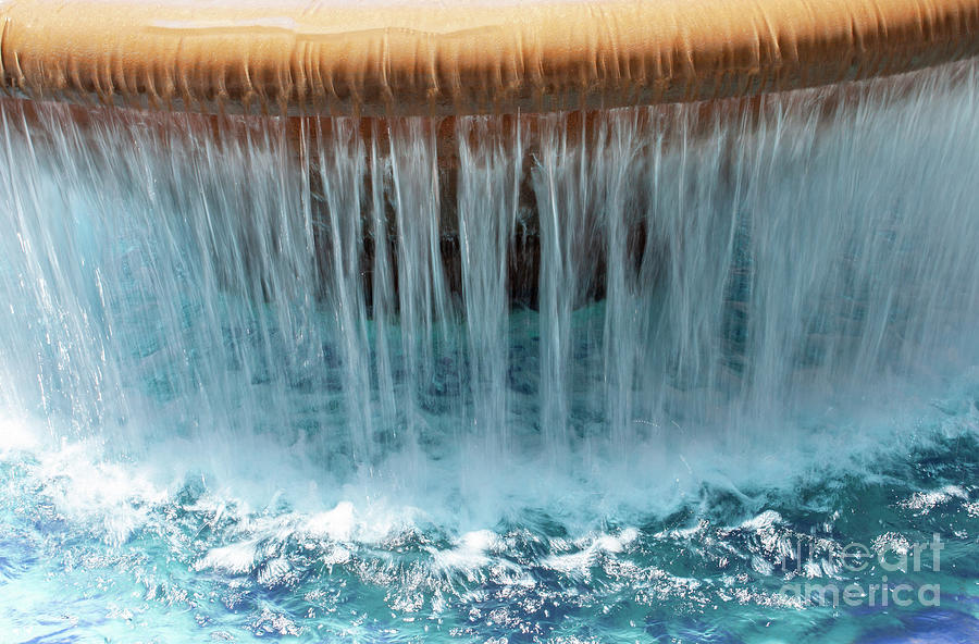 Waterfall Fountain Photograph by Ivete Basso Photography