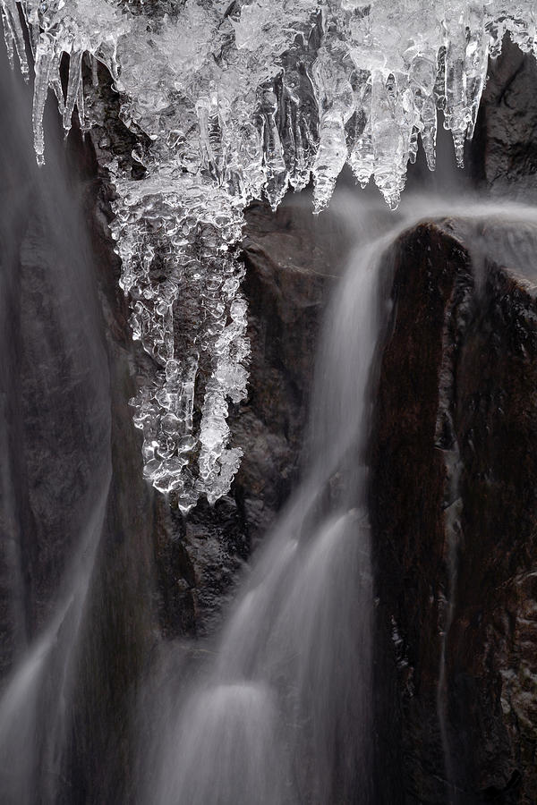 Waterfall Jewells #3 Photograph by Irwin Barrett