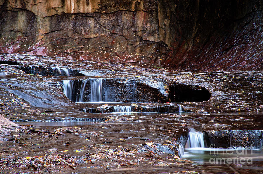 Waterfall Layers Photograph by Bob Phillips
