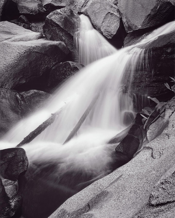 Waterfall near Aspen, Colorado Photograph by Jeff White
