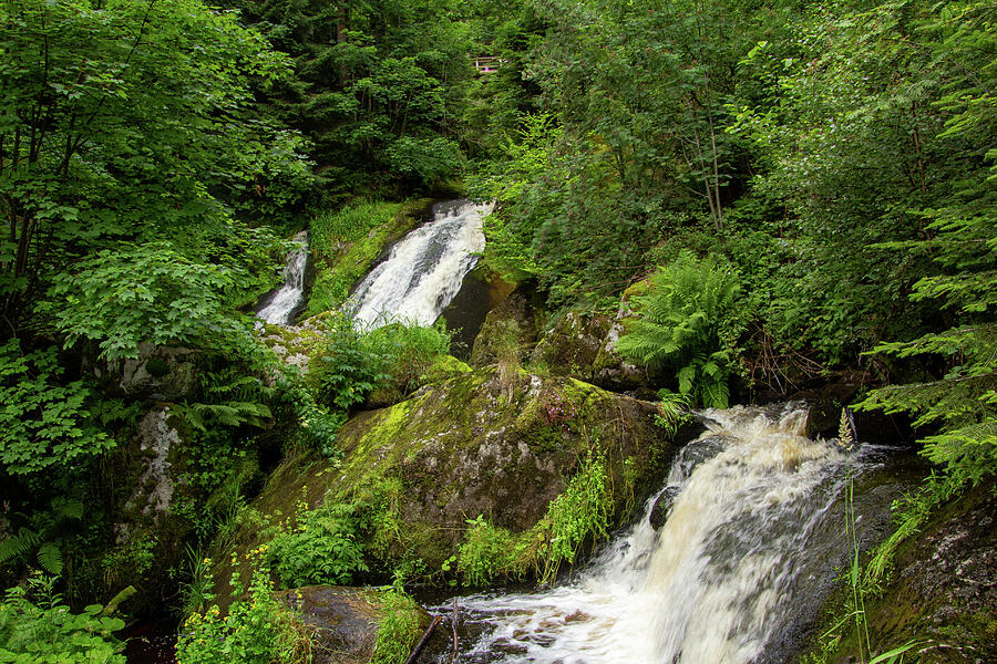 Waterfall near Triberg Photograph by Andre De Wit - Fine Art America