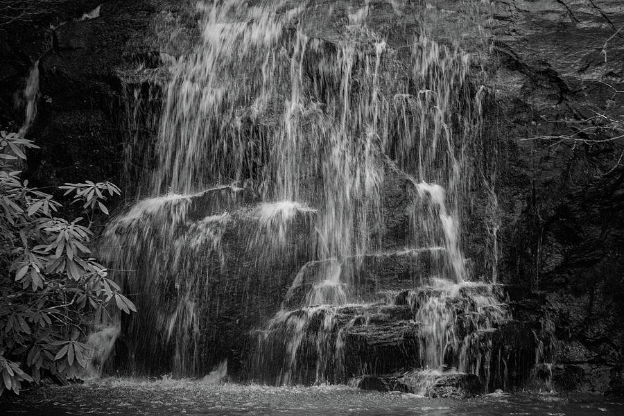 Waterfall on Lake Jocassee  2 Photograph by Cindy Robinson