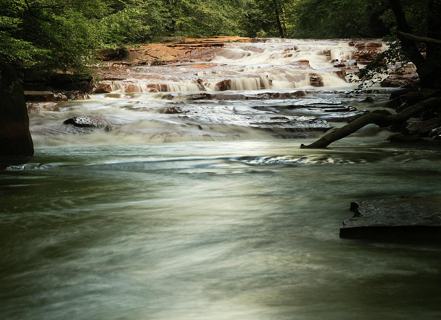 Waterfall on Muddy Creek near Albright WV Photograph by Steven Heap Waterfall on Muddy Creek near Albright WV Photograph by Steven Heap