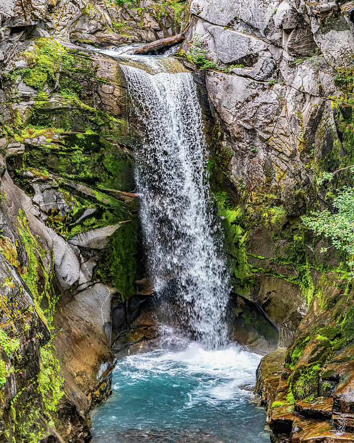 Waterfall Washington State Photograph by Bob Slitzan
