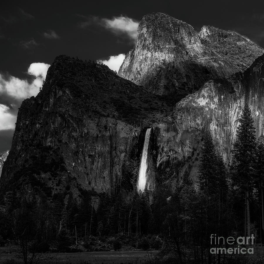 Waterfall within mountains Photograph by Izet Kapetanovic