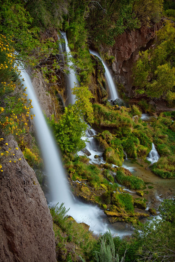Waterfalls at Rifle, Colorado Photograph by John A Rodriguez