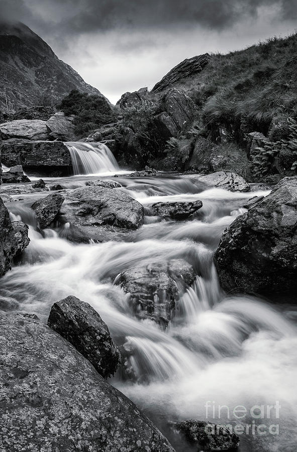 Waterfalls in the Valley Photograph by David Lichtneker