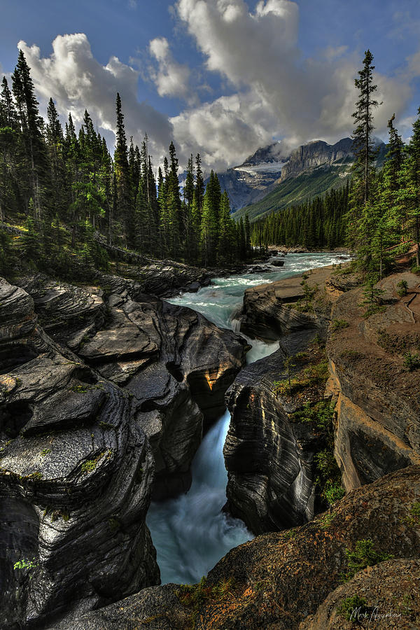 Waterfalls of Banff National Park Photograph by Mark Ayzenberg - Fine ...