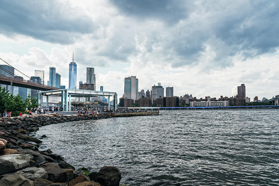 Waterfront of DUMBO area in Brooklyn. New York City Photograph by JJF ...