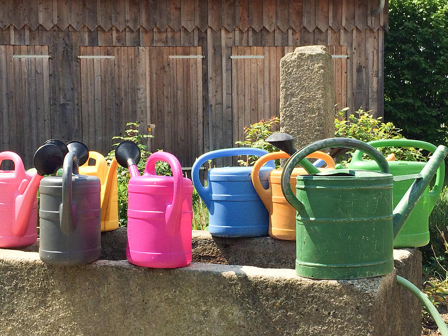 Watering Can Photograph by Anjes