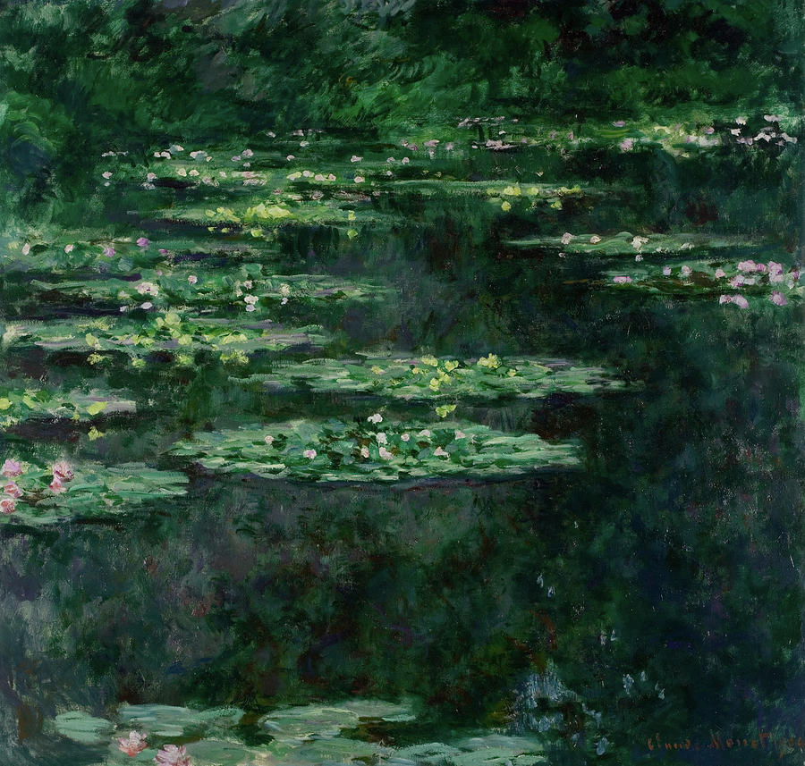 Waterlilies, 1904 Painting by Claude Monet