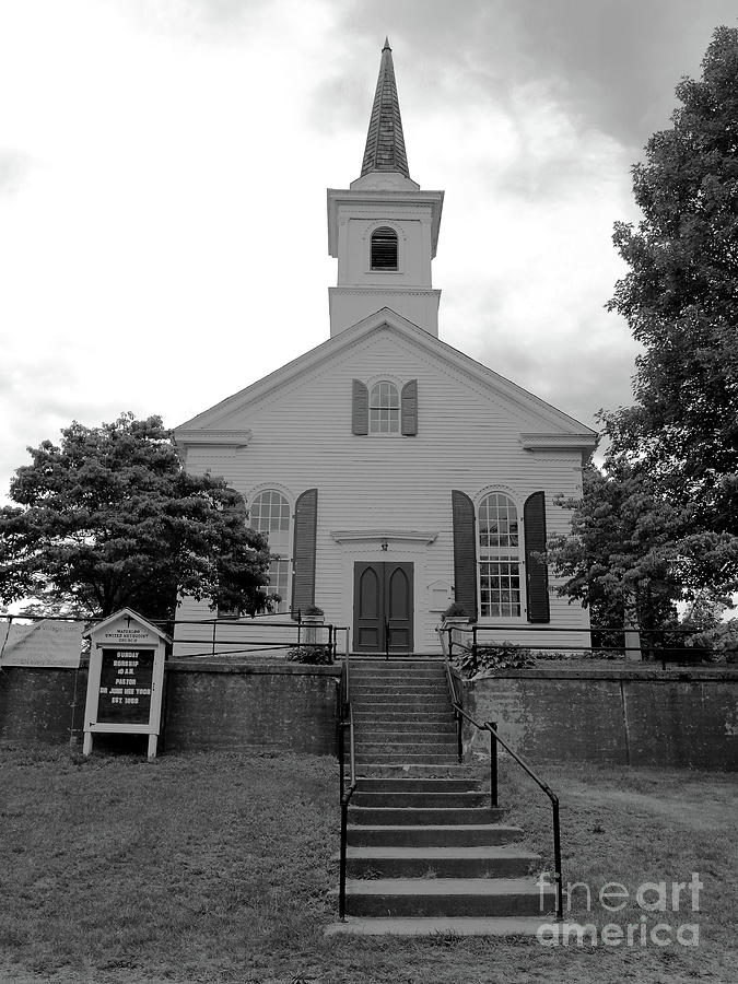 Waterloo United Methodist Church Photograph by Brad Knorr - Fine Art ...