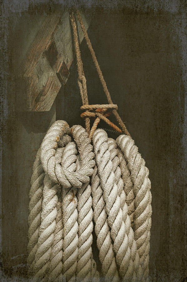 Watermans Rope Photograph by Richard Macquade
