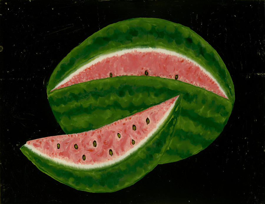 Watermelon Painting By American Th Century Fine Art America   Watermelon American Th Century 