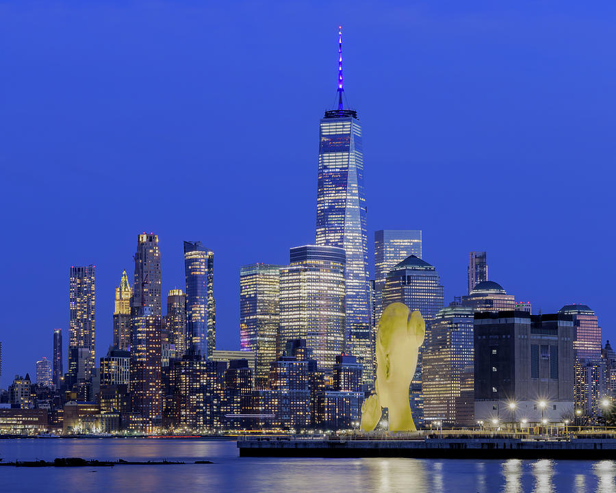 Water's Soul and Lower Manhattan Skyline Photograph by Jerry Fornarotto ...