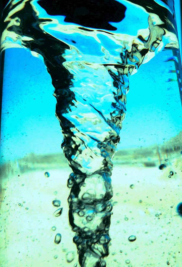 Waterspout Photograph by Dietmar Scherf