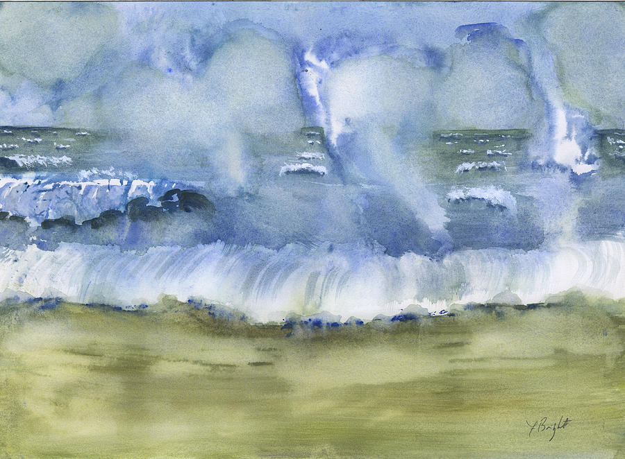 Waterspouts Painting by Frank Bright