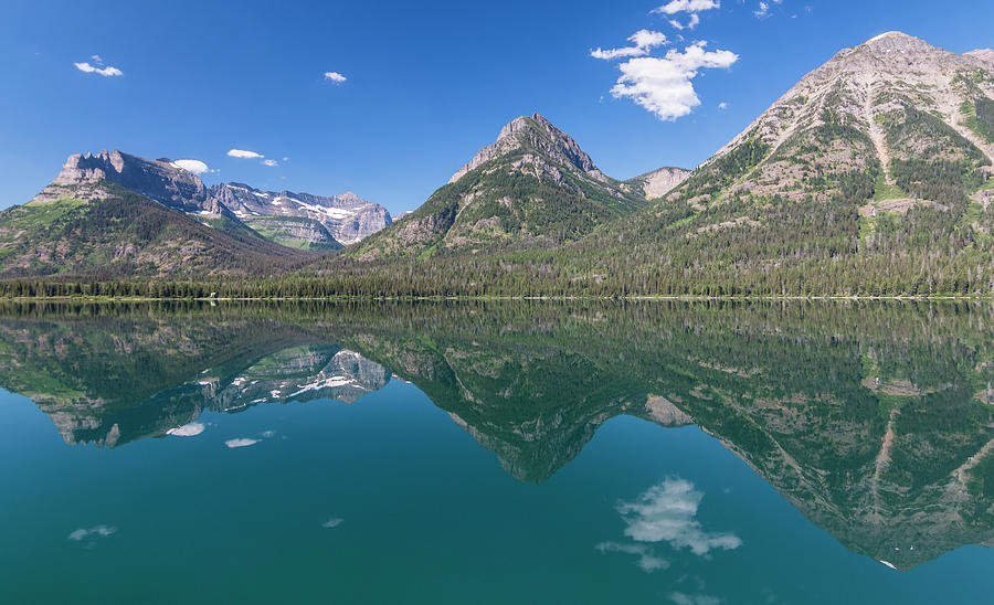 Waterton Reflection #6 Photograph by Patti Deters