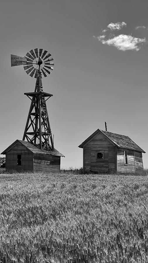 Waterville Farm Windmill Photograph by Jerry Abbott