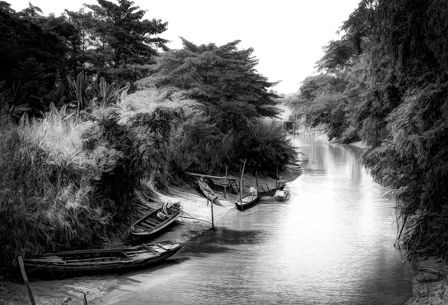 Waterway in Mekong Delta Photograph by Carolyn Derstine