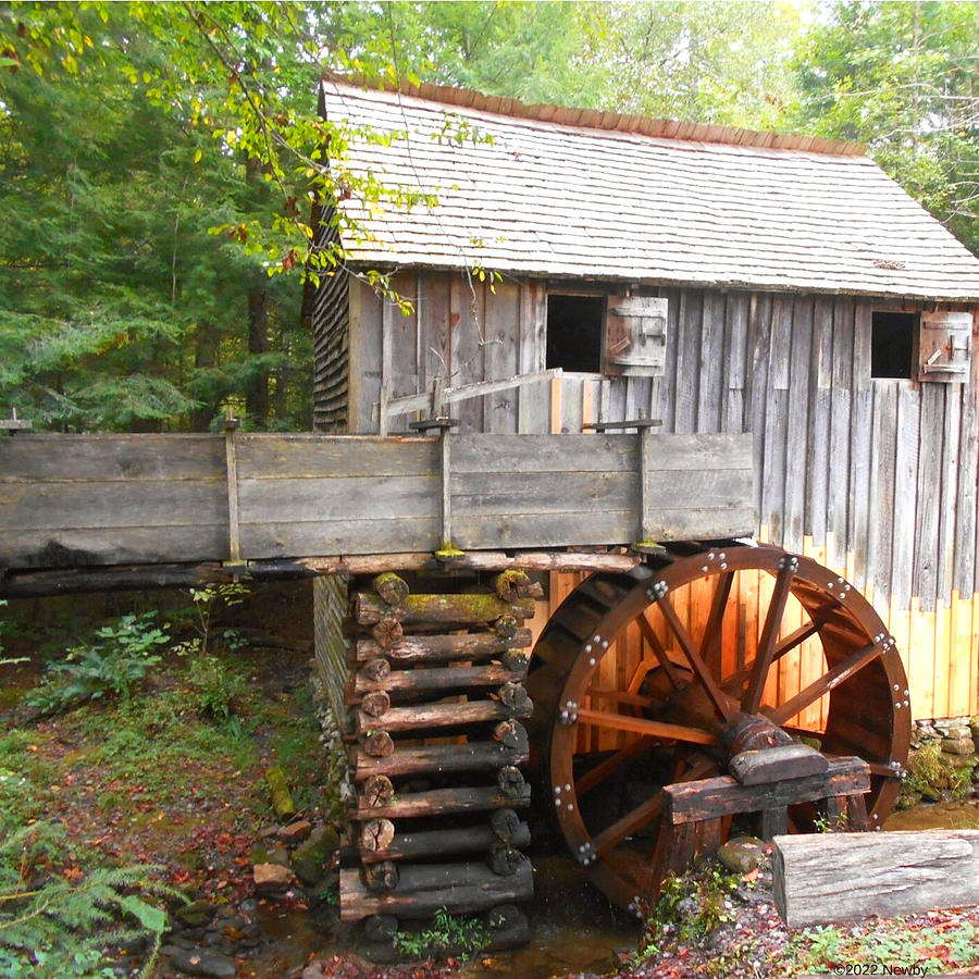 Waterwheel Photograph by Cindy’s Creative Corner - Fine Art America