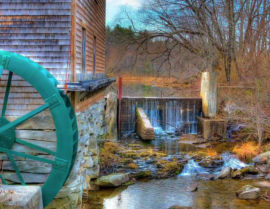 Waterwheel Photograph by Jeff Cooper