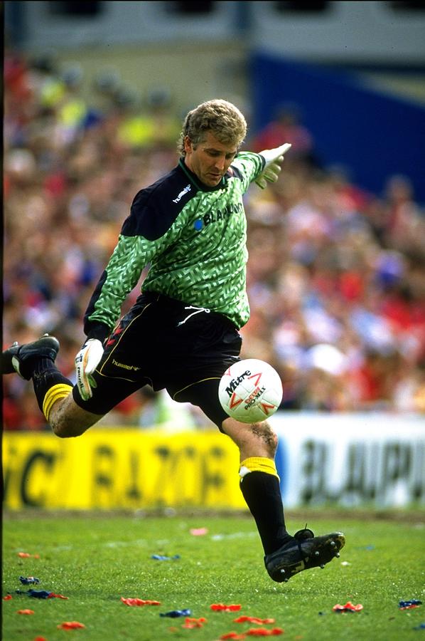 Watford goalkeeper Perry Digweed Photograph by Clive Brunskill