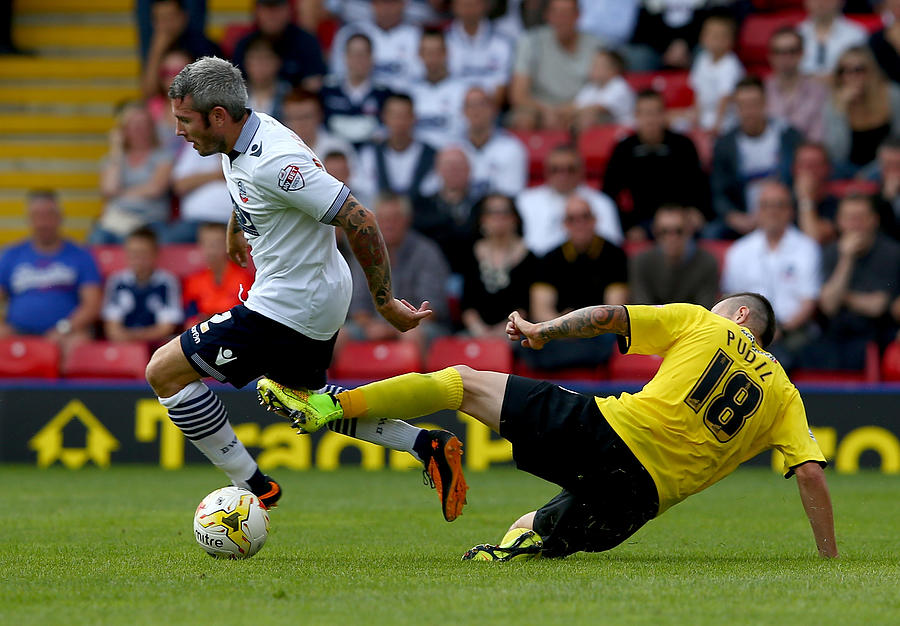 Watford v Bolton Wanderers - Sky Bet Championship Photograph by Getty Images