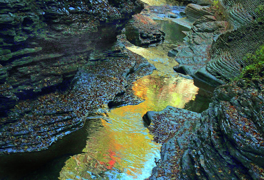 Watkins Glen Reflections Photograph by Jessica Jenney