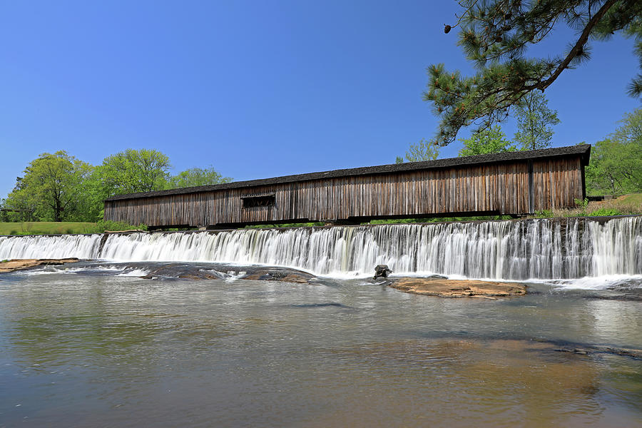 Watson Mill Bridge 2 - Georgia Photograph by Richard Krebs