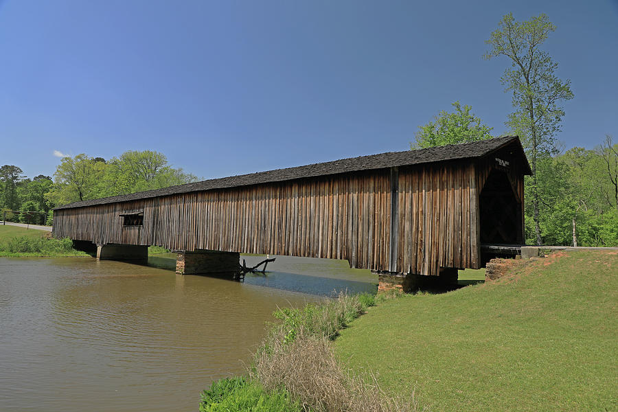 Watson Mill Bridge - Georgia Photograph by Richard Krebs