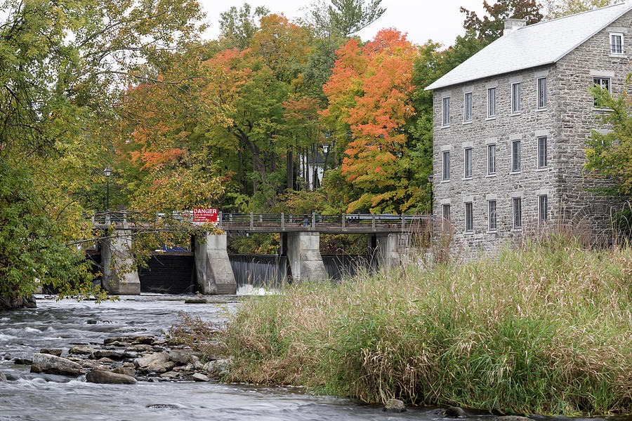 Watsons Mill in Manotick Photograph by Michael Russell