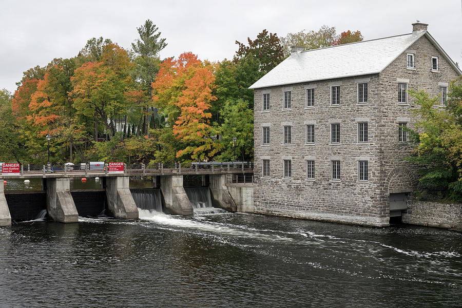 Watsons Mill on the Rideau River Photograph by Michael Russell