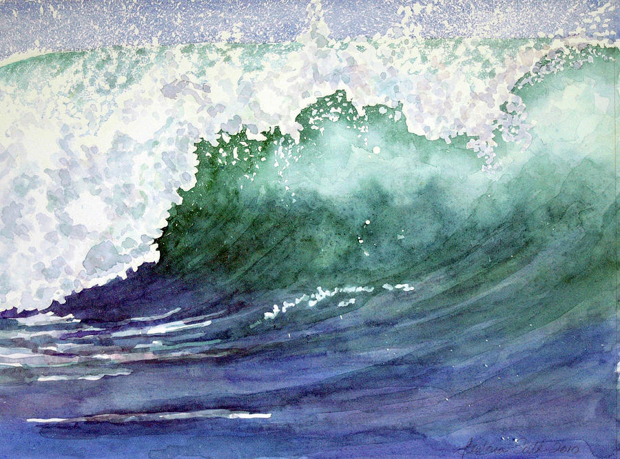Wave 4 Painting by Barbara Seith - Fine Art America