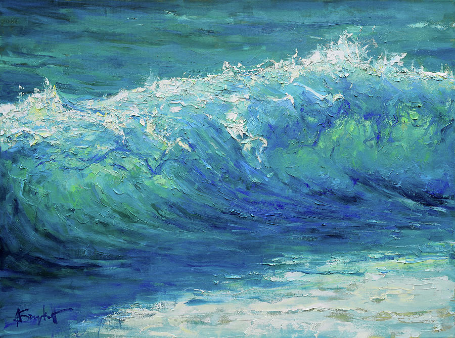 Wave Painting by Alexei Biryukoff - Fine Art America