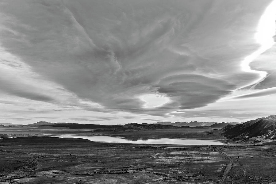 Wave Cloud over Mono Lake 2 Photograph by Neil Pankler