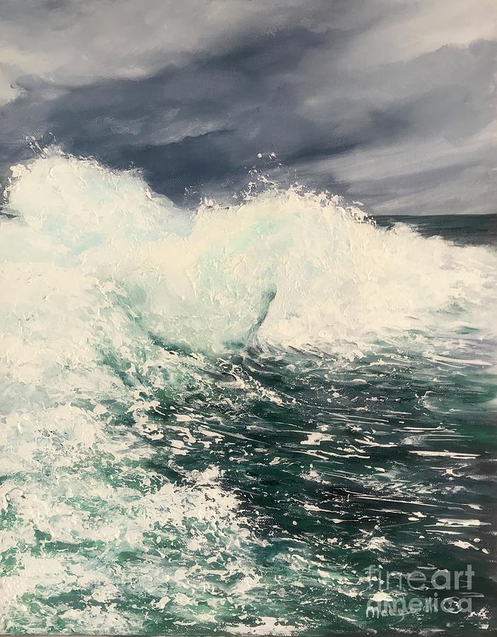 Wave Painting by Jill Madgwick - Fine Art America