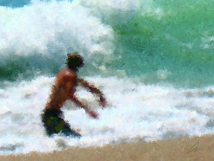 Wave Jumping Digital Art by Shawn Conn