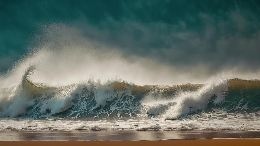 Wave Magic Photograph by Bill Posner